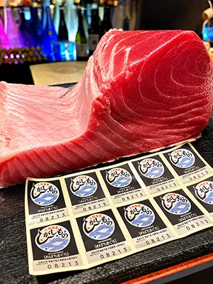 塩釜の最高級ブランドまぐろ ひがしもの